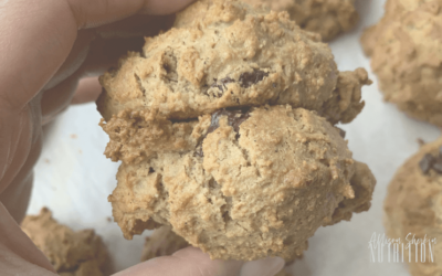 Grain-Free Chunky Almond Chocolate Chip Cookies