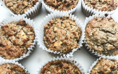 Apple Cinnamon Protein Muffins