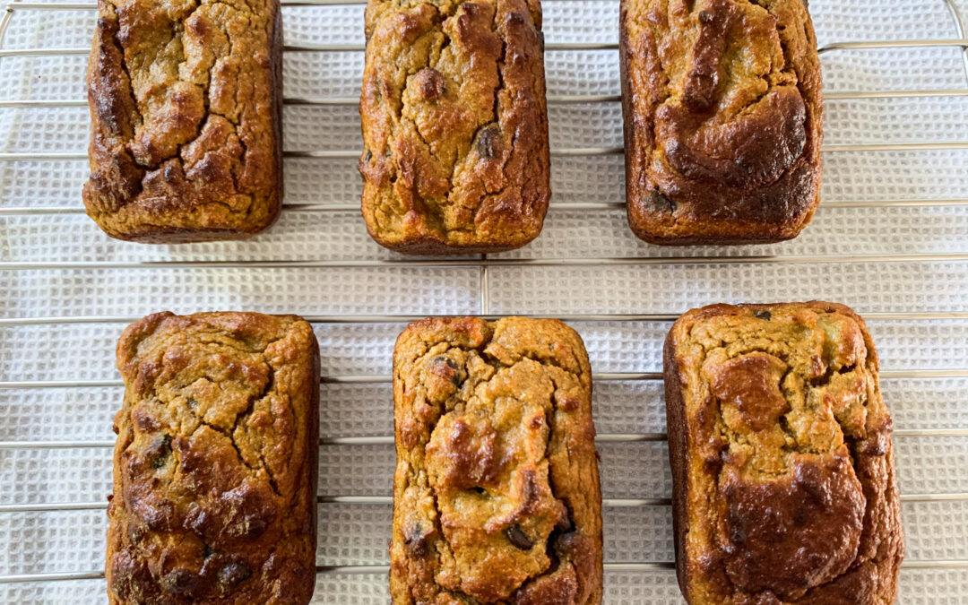 Mini Chocolate Pumpkin Bread